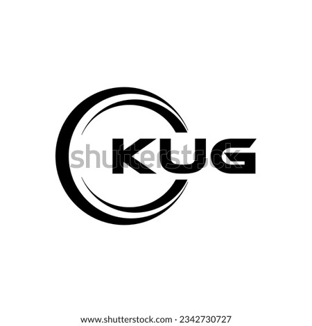 KUG Logo Design, Inspiration for a Unique Identity. Modern Elegance and Creative Design. Watermark Your Success with the Striking this Logo.
