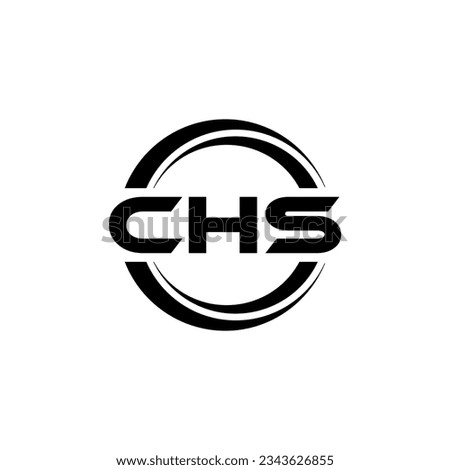 CHS Logo Design, Inspiration for a Unique Identity. Modern Elegance and Creative Design. Watermark Your Success with the Striking this Logo.