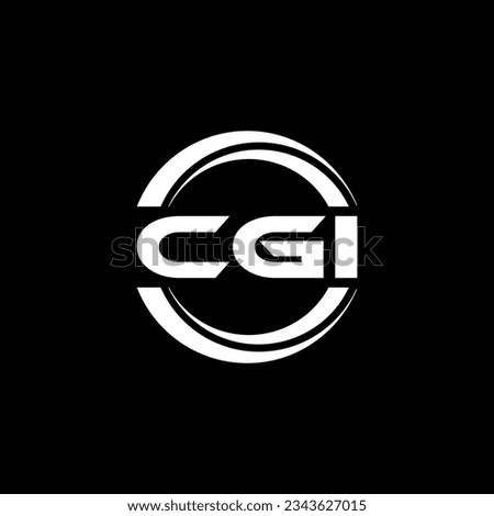 CGI Logo Design, Inspiration for a Unique Identity. Modern Elegance and Creative Design. Watermark Your Success with the Striking this Logo.