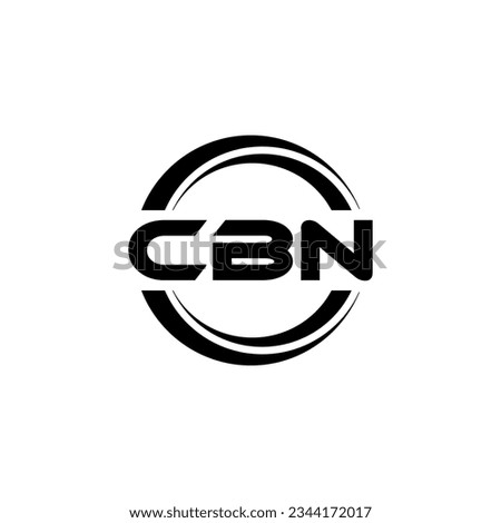 CBN Logo Design, Inspiration for a Unique Identity. Modern Elegance and Creative Design. Watermark Your Success with the Striking this Logo.