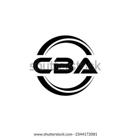 CBA Logo Design, Inspiration for a Unique Identity. Modern Elegance and Creative Design. Watermark Your Success with the Striking this Logo.