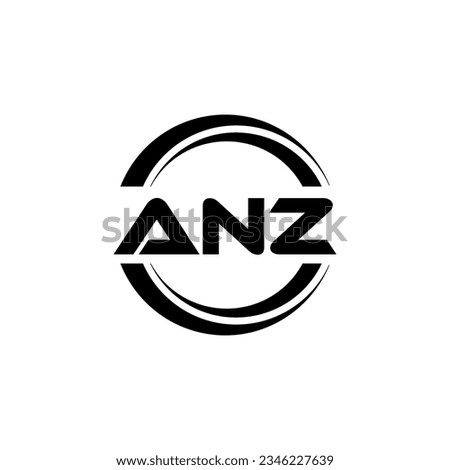 ANZ Logo Design, Inspiration for a Unique Identity. Modern Elegance and Creative Design. Watermark Your Success with the Striking this Logo.