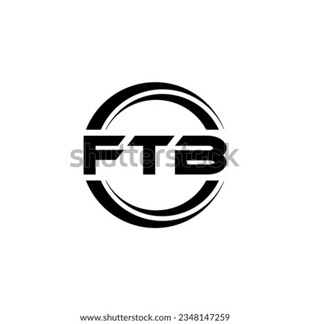 FTB Logo Design, Inspiration for a Unique Identity. Modern Elegance and Creative Design. Watermark Your Success with the Striking this Logo.