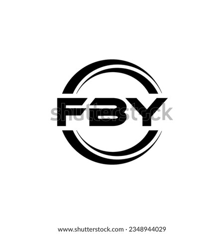 FBY Logo Design, Inspiration for a Unique Identity. Modern Elegance and Creative Design. Watermark Your Success with the Striking this Logo.