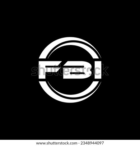 FBI Logo Design, Inspiration for a Unique Identity. Modern Elegance and Creative Design. Watermark Your Success with the Striking this Logo.