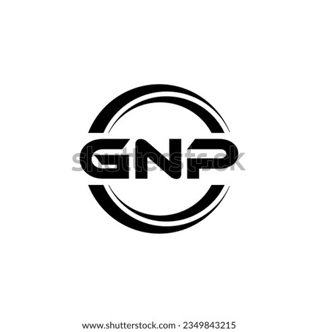 GNP Logo Design, Inspiration for a Unique Identity. Modern Elegance and Creative Design. Watermark Your Success with the Striking this Logo.