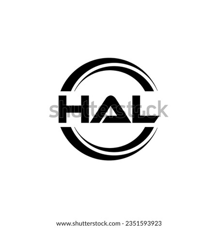 HAL Logo Design, Inspiration for a Unique Identity. Modern Elegance and Creative Design. Watermark Your Success with the Striking this Logo.