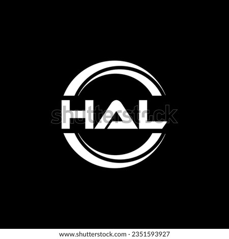 HAL Logo Design, Inspiration for a Unique Identity. Modern Elegance and Creative Design. Watermark Your Success with the Striking this Logo.