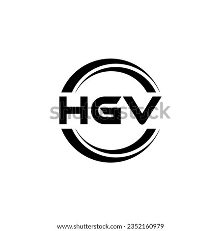 HGV Logo Design, Inspiration for a Unique Identity. Modern Elegance and Creative Design. Watermark Your Success with the Striking this Logo.