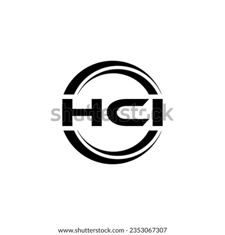 HCI Logo Design, Inspiration for a Unique Identity. Modern Elegance and Creative Design. Watermark Your Success with the Striking this Logo.