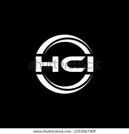 HCI Logo Design, Inspiration for a Unique Identity. Modern Elegance and Creative Design. Watermark Your Success with the Striking this Logo.