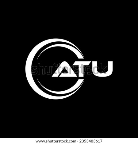 ATU Logo Design, Inspiration for a Unique Identity. Modern Elegance and Creative Design. Watermark Your Success with the Striking this Logo.