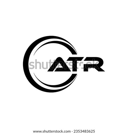 ATR Logo Design, Inspiration for a Unique Identity. Modern Elegance and Creative Design. Watermark Your Success with the Striking this Logo.