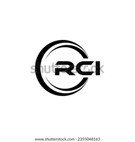 RCI Logo Design, Inspiration for a Unique Identity. Modern Elegance and Creative Design. Watermark Your Success with the Striking this Logo.