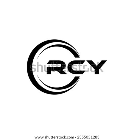 RCY Logo Design, Inspiration for a Unique Identity. Modern Elegance and Creative Design. Watermark Your Success with the Striking this Logo.