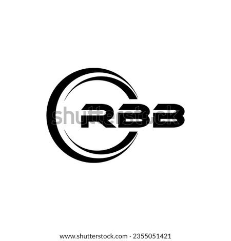 RBB Logo Design, Inspiration for a Unique Identity. Modern Elegance and Creative Design. Watermark Your Success with the Striking this Logo.