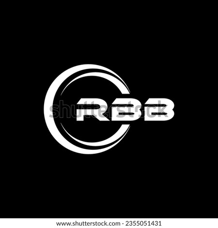 RBB Logo Design, Inspiration for a Unique Identity. Modern Elegance and Creative Design. Watermark Your Success with the Striking this Logo.