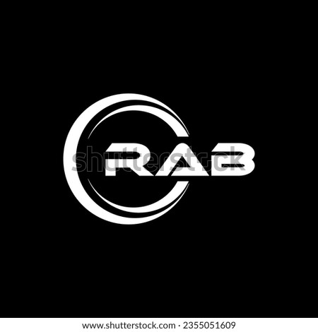 RAB Logo Design, Inspiration for a Unique Identity. Modern Elegance and Creative Design. Watermark Your Success with the Striking this Logo.