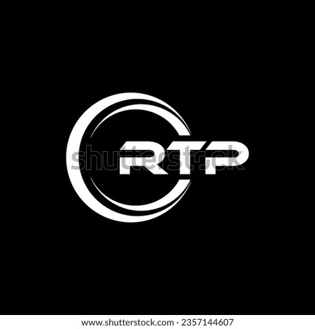 RTP Logo Design, Inspiration for a Unique Identity. Modern Elegance and Creative Design. Watermark Your Success with the Striking this Logo.