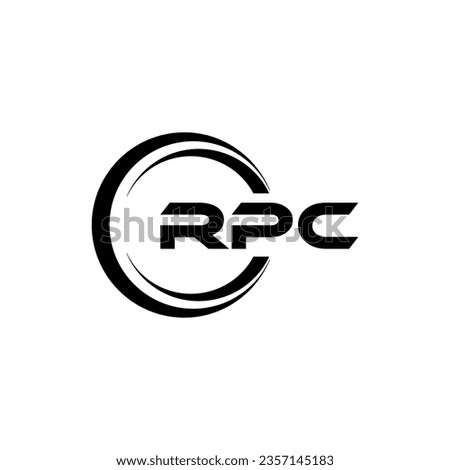 RPC Logo Design, Inspiration for a Unique Identity. Modern Elegance and Creative Design. Watermark Your Success with the Striking this Logo.