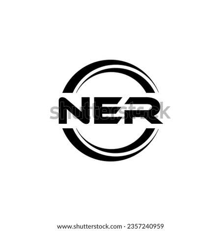 NER Logo Design, Inspiration for a Unique Identity. Modern Elegance and Creative Design. Watermark Your Success with the Striking this Logo.