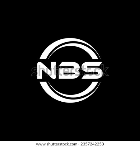 NBS Logo Design, Inspiration for a Unique Identity. Modern Elegance and Creative Design. Watermark Your Success with the Striking this Logo.