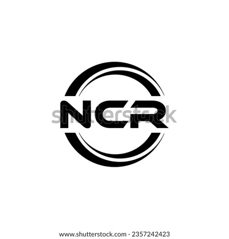 NCR Logo Design, Inspiration for a Unique Identity. Modern Elegance and Creative Design. Watermark Your Success with the Striking this Logo.