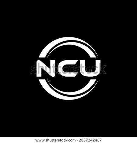 NCU Logo Design, Inspiration for a Unique Identity. Modern Elegance and Creative Design. Watermark Your Success with the Striking this Logo.