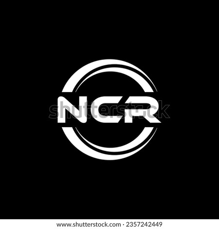 NCR Logo Design, Inspiration for a Unique Identity. Modern Elegance and Creative Design. Watermark Your Success with the Striking this Logo.