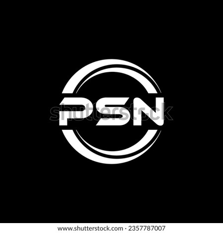 PSN Logo Design, Inspiration for a Unique Identity. Modern Elegance and Creative Design. Watermark Your Success with the Striking this Logo.