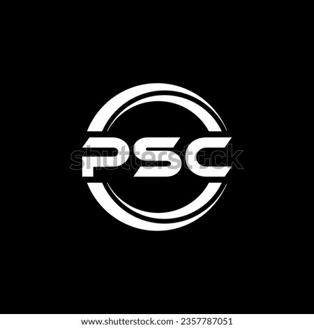 PSC Logo Design, Inspiration for a Unique Identity. Modern Elegance and Creative Design. Watermark Your Success with the Striking this Logo.