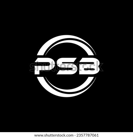 PSB Logo Design, Inspiration for a Unique Identity. Modern Elegance and Creative Design. Watermark Your Success with the Striking this Logo.