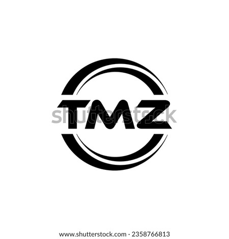 TMZ Logo Design, Inspiration for a Unique Identity. Modern Elegance and Creative Design. Watermark Your Success with the Striking this Logo.