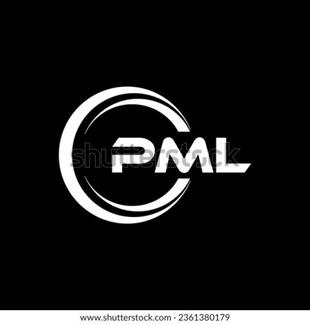 PML Letter Logo Design, Inspiration for a Unique Identity. Modern Elegance and Creative Design. Watermark Your Success with the Striking this Logo.