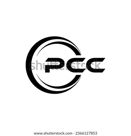 PCC Letter Logo Design, Inspiration for a Unique Identity. Modern Elegance and Creative Design. Watermark Your Success with the Striking this Logo.