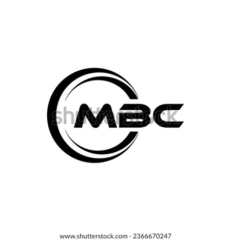 MBC Logo Design, Inspiration for a Unique Identity. Modern Elegance and Creative Design. Watermark Your Success with the Striking this Logo.