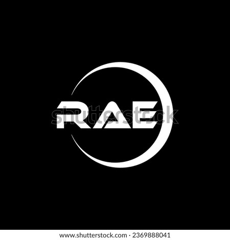 RAE Letter Logo Design, Inspiration for a Unique Identity. Modern Elegance and Creative Design. Watermark Your Success with the Striking this Logo.