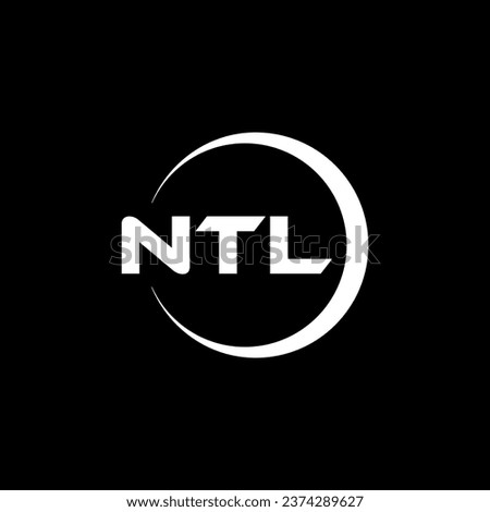 NTL Letter Logo Design, Inspiration for a Unique Identity. Modern Elegance and Creative Design. Watermark Your Success with the Striking this Logo.