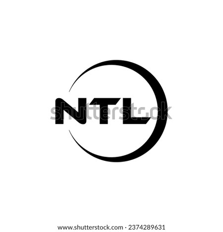 NTL Letter Logo Design, Inspiration for a Unique Identity. Modern Elegance and Creative Design. Watermark Your Success with the Striking this Logo.