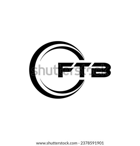 FTB Logo Design, Inspiration for a Unique Identity. Modern Elegance and Creative Design. Watermark Your Success with the Striking this Logo.