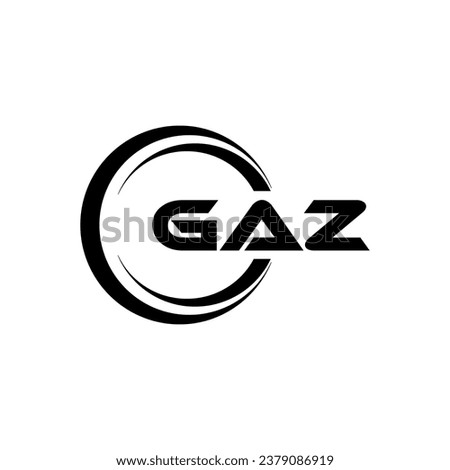 GAZ Logo Design, Inspiration for a Unique Identity. Modern Elegance and Creative Design. Watermark Your Success with the Striking this Logo.