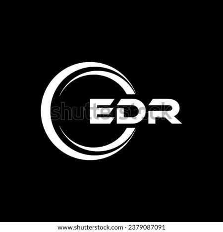 EDR Logo Design, Inspiration for a Unique Identity. Modern Elegance and Creative Design. Watermark Your Success with the Striking this Logo.