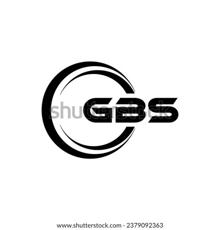 GBS Logo Design, Inspiration for a Unique Identity. Modern Elegance and Creative Design. Watermark Your Success with the Striking this Logo.