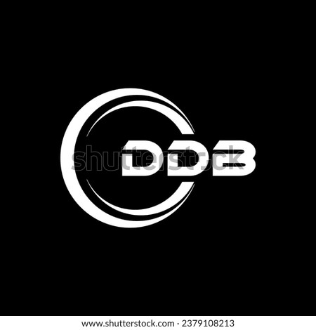 DDB Logo Design, Inspiration for a Unique Identity. Modern Elegance and Creative Design. Watermark Your Success with the Striking this Logo.
