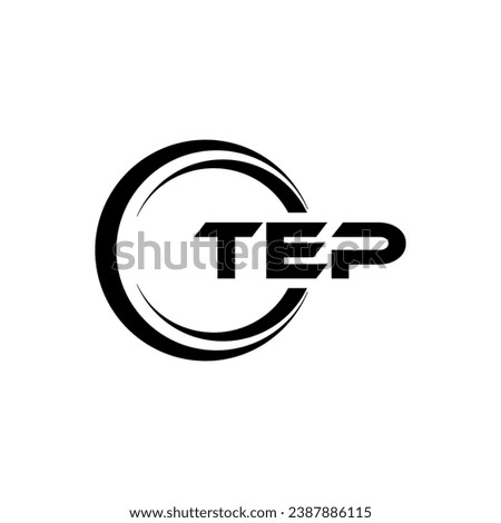 TEP Letter Logo Design, Inspiration for a Unique Identity. Modern Elegance and Creative Design. Watermark Your Success with the Striking this Logo.