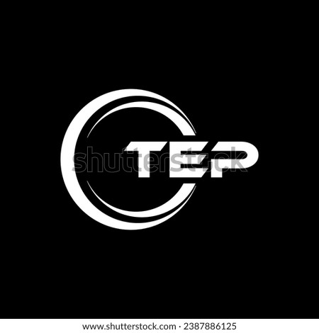 TEP Letter Logo Design, Inspiration for a Unique Identity. Modern Elegance and Creative Design. Watermark Your Success with the Striking this Logo.