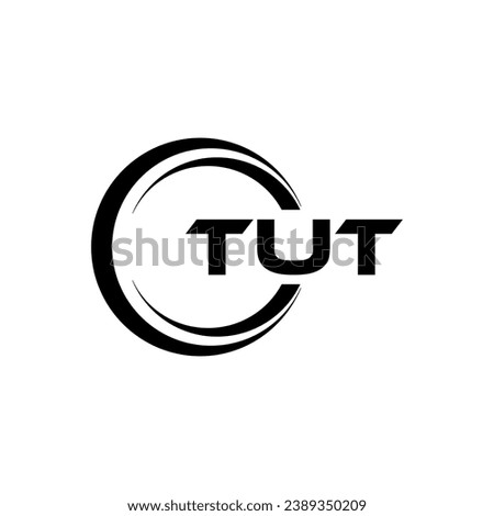 TUT Letter Logo Design, Inspiration for a Unique Identity. Modern Elegance and Creative Design. Watermark Your Success with the Striking this Logo.