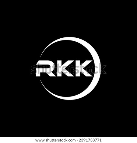 RKK Letter Logo Design, Inspiration for a Unique Identity. Modern Elegance and Creative Design. Watermark Your Success with the Striking this Logo.