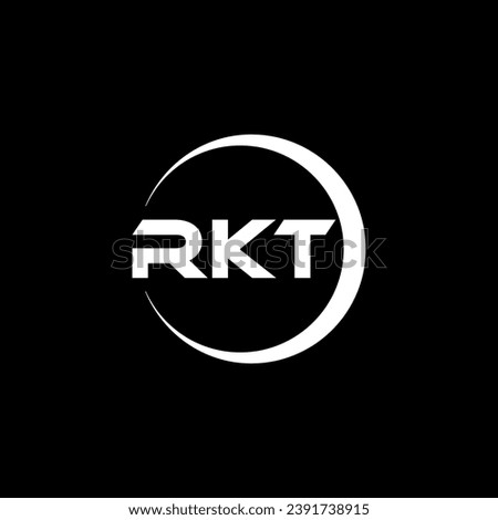 RKT Letter Logo Design, Inspiration for a Unique Identity. Modern Elegance and Creative Design. Watermark Your Success with the Striking this Logo.