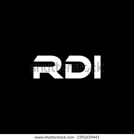 RDI Letter Logo Design, Inspiration for a Unique Identity. Modern Elegance and Creative Design. Watermark Your Success with the Striking this Logo.